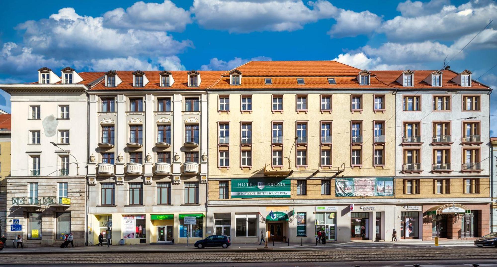 Hotel Polonia Centrum Wrocław Eksteriør billede