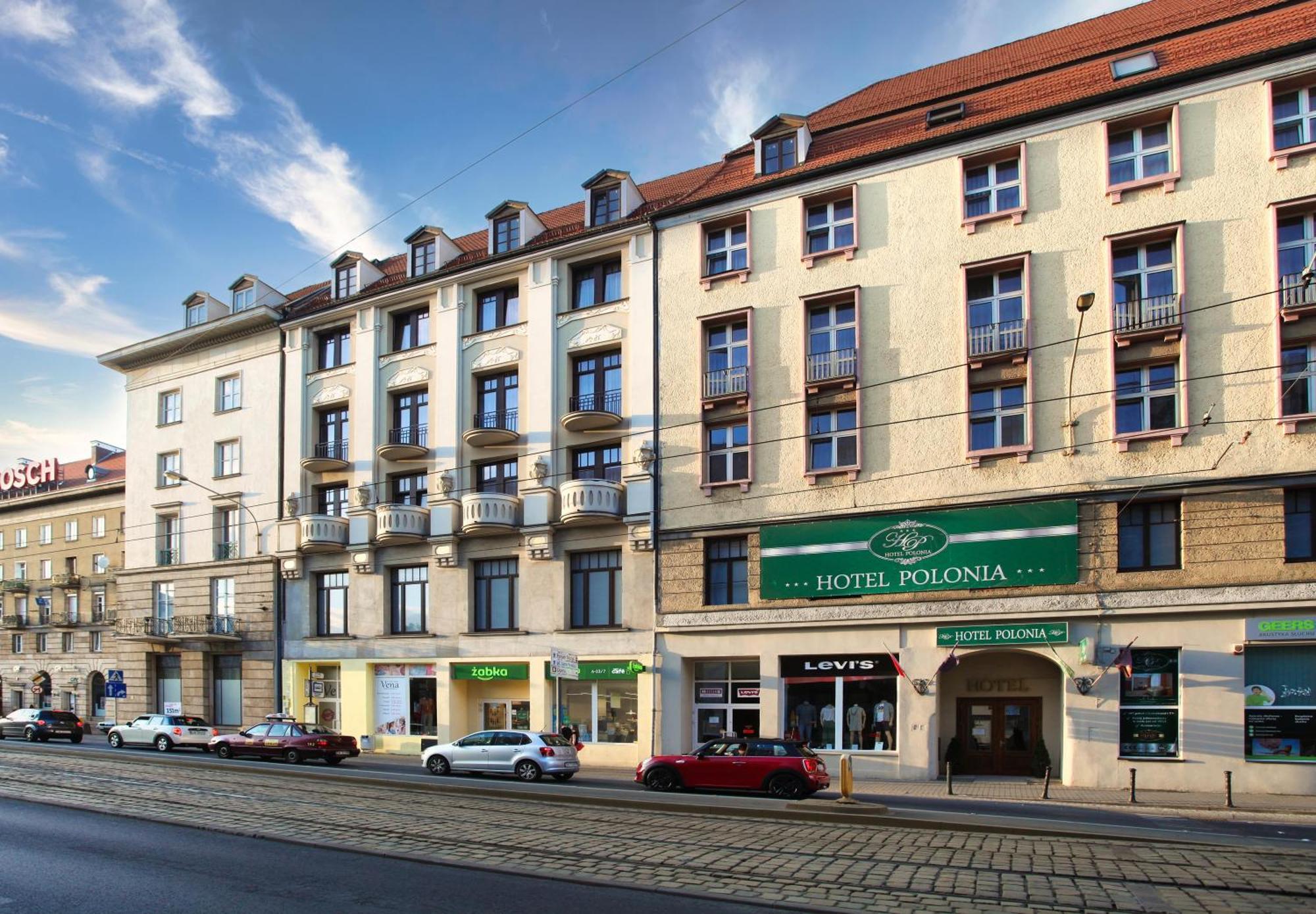 Hotel Polonia Centrum Wrocław Eksteriør billede